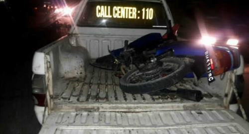 Salip Motor, Kaki Aceng Subandi Malah Terlindas Truk Tronton di Jalintim Pelalawan