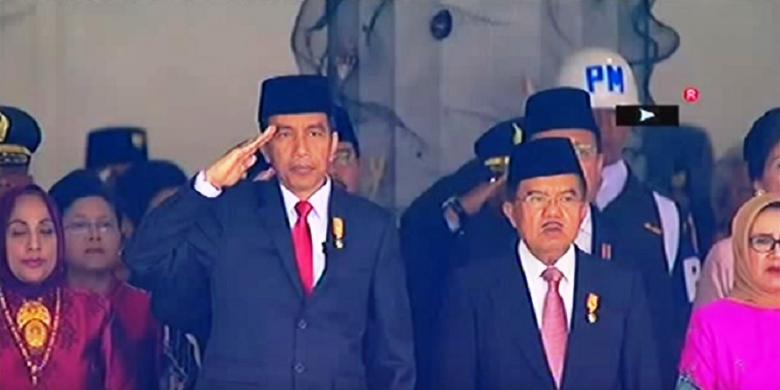 JK Tidak Hormat Bendera Saat Upacara di Istana Negara, Ini Penjelasan Jubir 