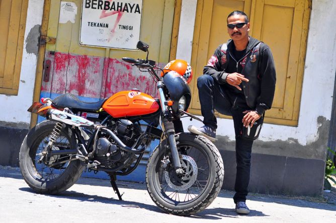 Yamaha Scorpio 2006, Si Orange Tunggangan Bang Toyib 
