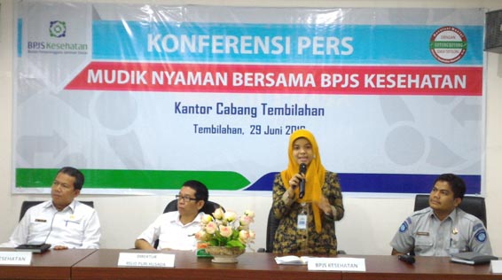 BPJS Kesehatan Cabang Tembilahan Luncurkan Layanan Mudik Nyaman