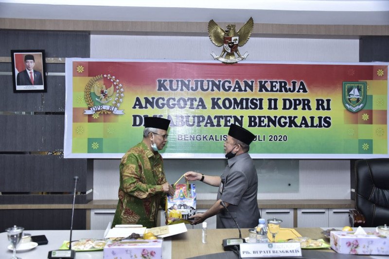 Plh Bupati Bengkalis Terima Kunker Anggota DPR RI