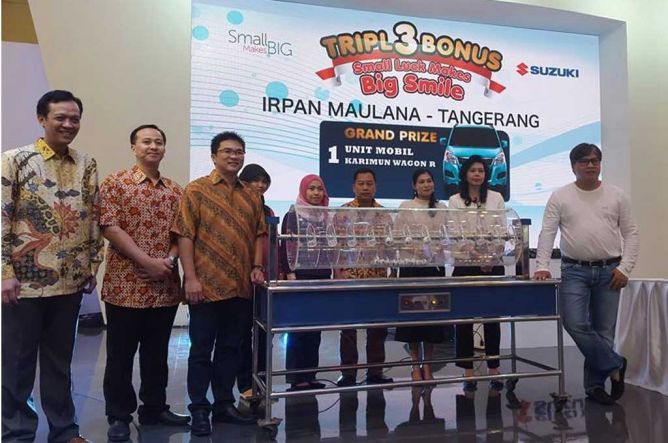 Suzuki Umumkan Pemenang Satu Mobil dan 30 Motor dari GIIAS 2015 