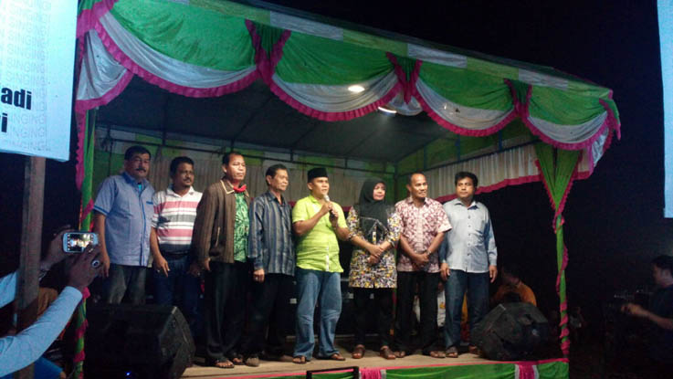 Demi Kuansing Berjaya, Ribuan Masyarakat Pangean Banjiri Kampanye IKO