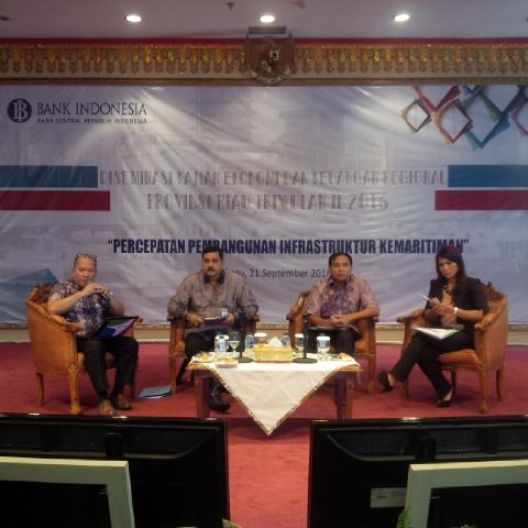 BI Riau Bahas Kemaritiman Pada Pertemuan KER 