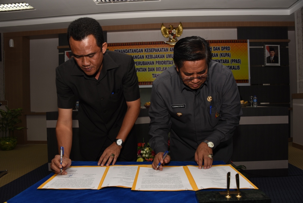 APBD P Bengkalis 2015 Sebesar Rp 5,37 triliun