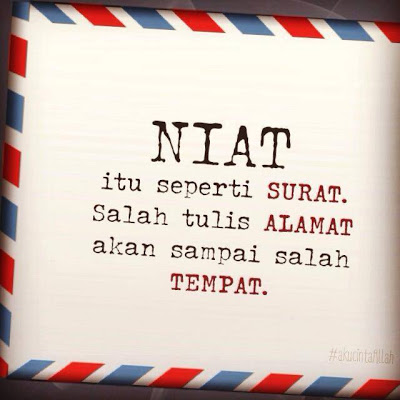 NIAT JAHAT DALAM DOA