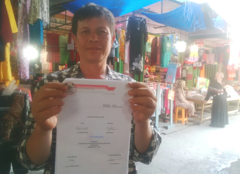 Anak Angkat Zulkifli AS Minta PKL Pasar Senggol Tidak Digusur