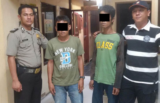 Gelapkan Mobil, Dua Warga Mandau Diringkus Aparat Polres Bengkalis 