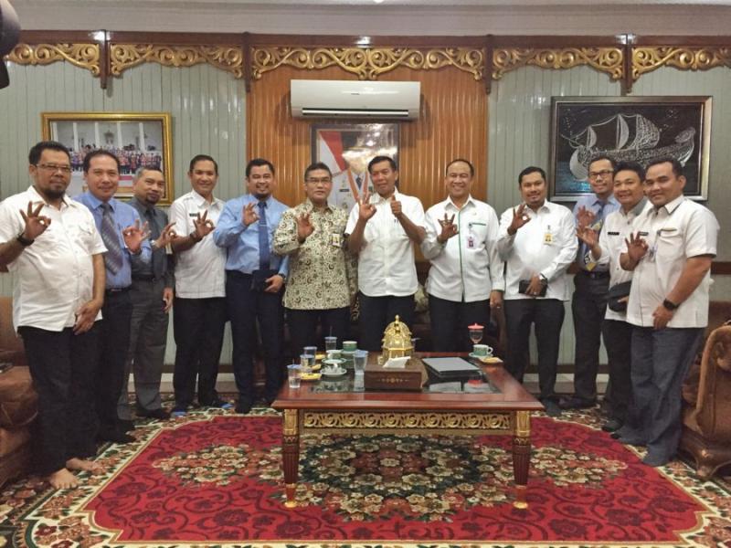 Wako Pekanbaru Libatkan Bank Riau Kepri Terkait Smart City