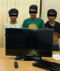 3 Pencuri di Rumah Jaksa Kejari Rohul Ditangkap Polisi