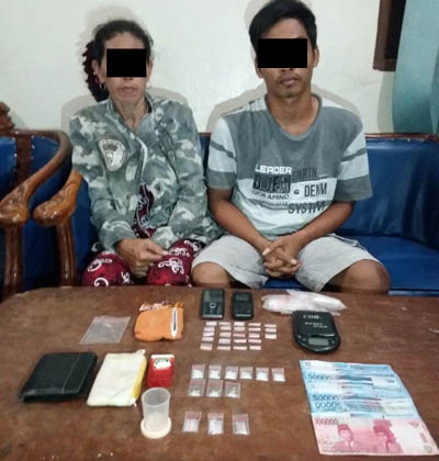 Edar Sabu, Wanita Setengah Abad Diringkus Polres Bengkalis