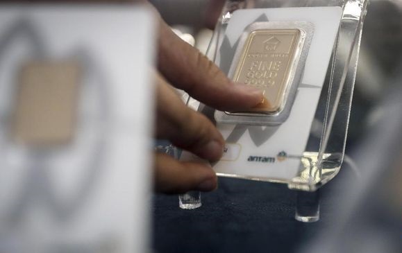Harga Emas Antam Mandek Rp669 Ribu per Gram