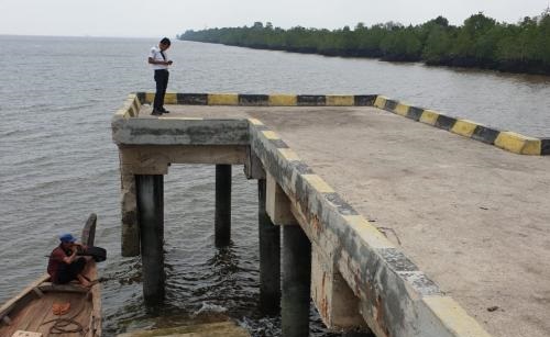 Speedboat tak Bisa Sandar di Dermaga Pelabuhan Penumpang Tanjung Buton Siak 