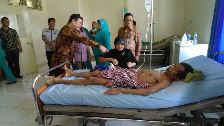 Hari Kedua Kerja, Wabup Kuansing Tinjau RSUD Teluk Kuantan 