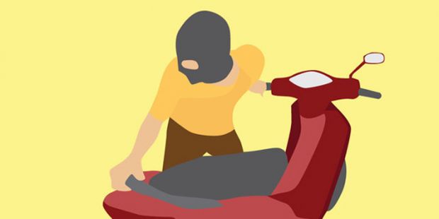 Ditinggal Tidur Siang, Motor Pria di Inhil Dilarikan Temannya Sendiri 