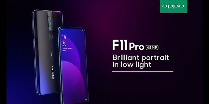 Oppo Akan Rilis F11 Pro Dengan Kamera 48MP dan Kamera Selfie Pop-up 