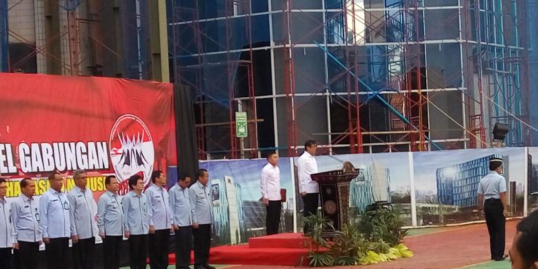 Gelar Halal Bihalal, Ini Pesan Menteri Yasonna untuk Pegawai Kemenkumham