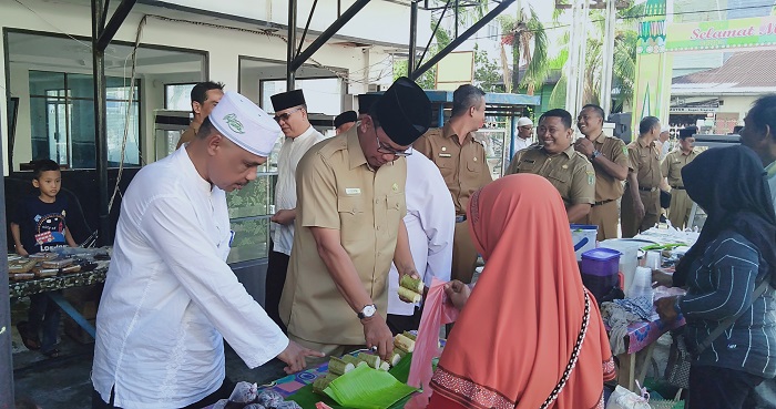 Disperindag Rohil Apresiasi Pedagang Bazar Ramadhan Meningkat