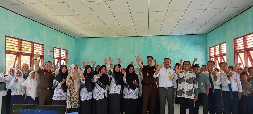 Jaksa Masuk Sekolah, Program Kejari Meranti agar Pelajar Melek Terhadap Hukum