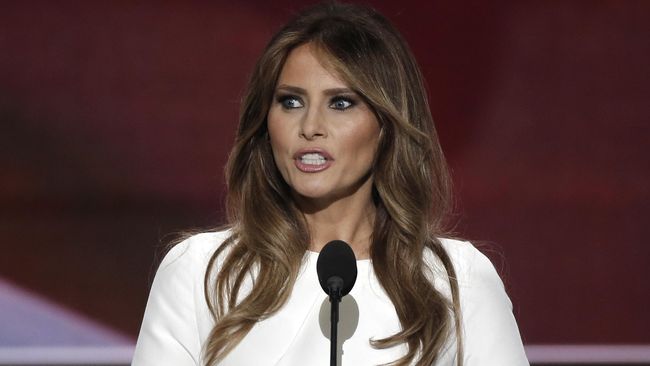 Pidato Istri Donald Trump Dituding Mencontek Michelle Obama