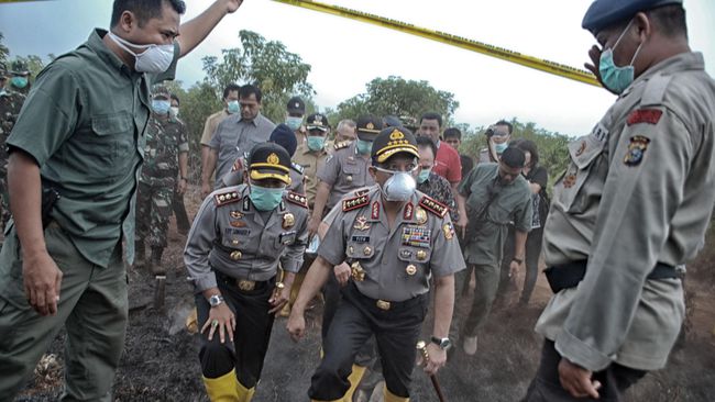 Kapolri : Kasus SP3 Karhutla Riau Tak Boleh Dilakukan Langsung Oleh Polda Riau 