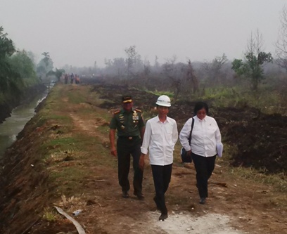Presiden Akui Sumber Asap di Riau Berasal Dari Sumsel