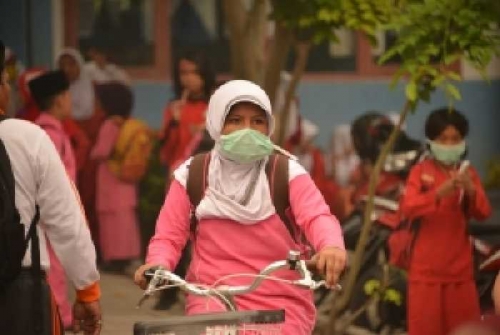 Pelajar di Bengkalis Masuk Sekolah Langsung Ujian Ulangan Tengah Semester Pertama
