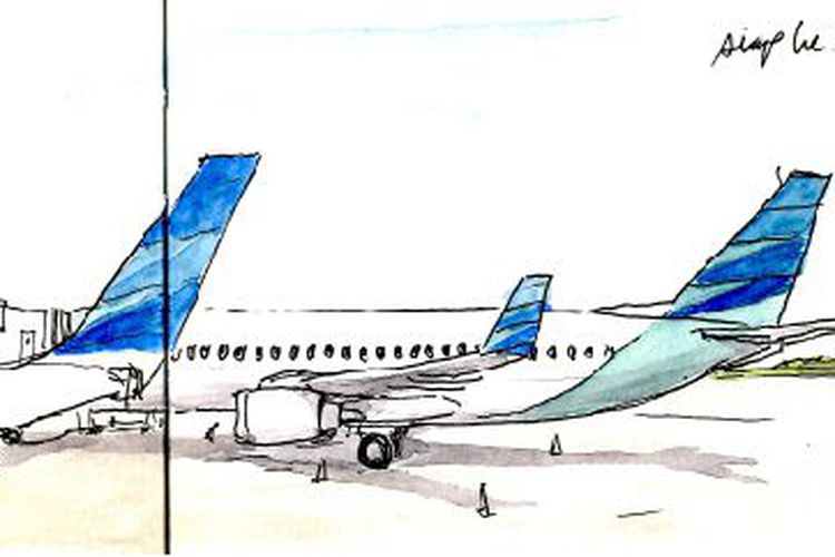 Terancam Kena Denda dari KPPU, Garuda Indonesia Pasrah