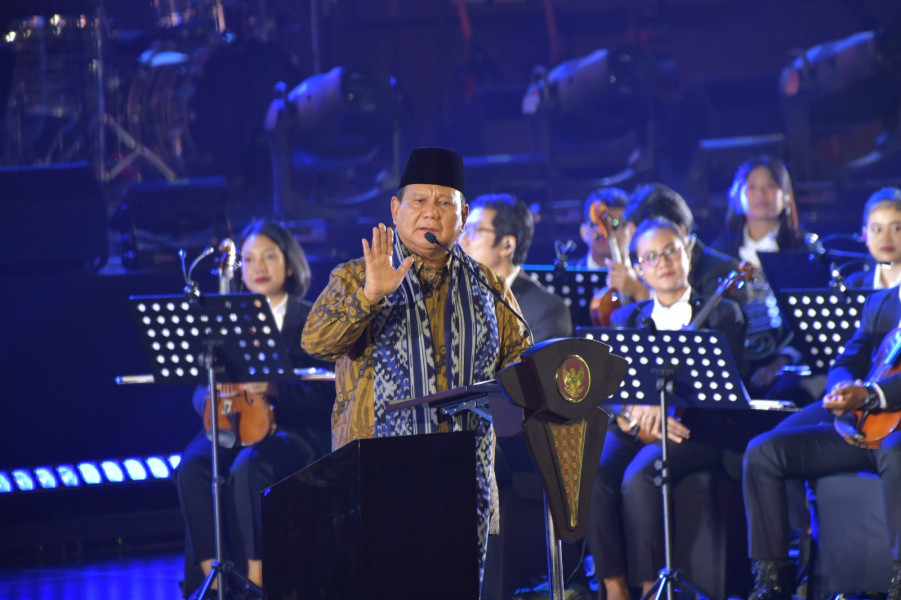Presiden Prabowo Apresiasi kepada Kapolri dan Panglima TNI Menjaga Keamanan Perayaan Natal Nasional 2024