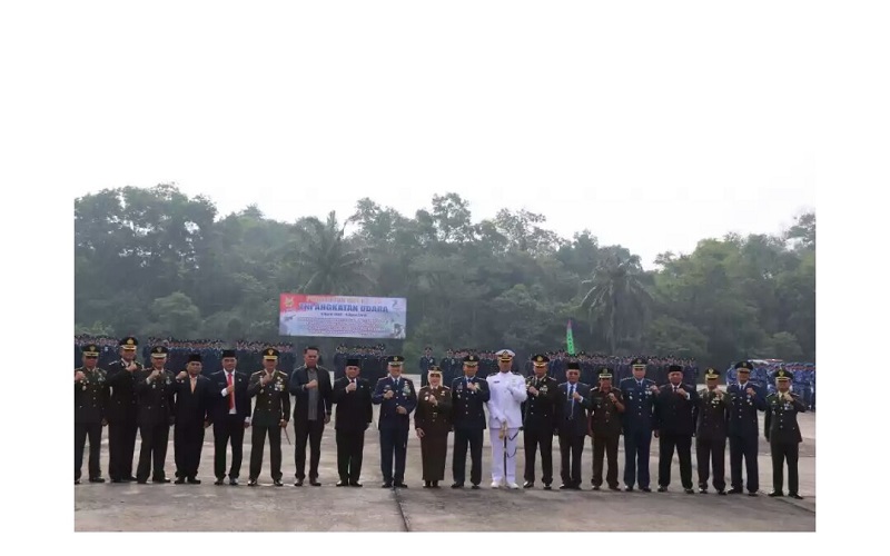 DPRD Riau Turut Serta Menghadiri HUT TNI Angkatan Udara  Ke 73