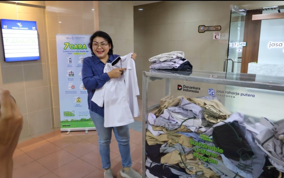 Jasaraharja Putera Wujudkan Komitmen ESG Melalui Program Recycle Old Uniform dalam Road to HUT ke-32 Bertema Satunaya