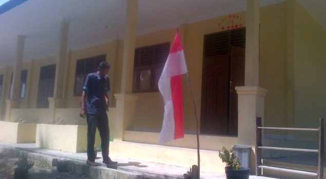 Belum Genap Setahun, Kondisi Bangunan Lokal di SMKN 1 Dayun Tampak Amburadul 