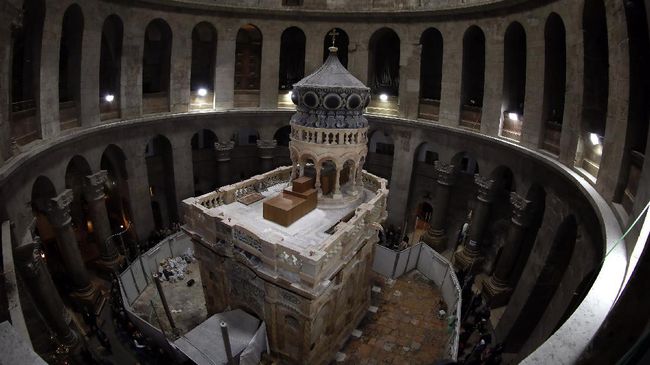 Protes Aturan Israel, Gereja Makam Tuhan Yesus Ditutup