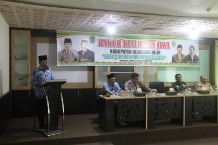 Menuju Inhil Bebas Pasung 2017, Bupati Buka Rakor Kesehatan Jiwa 