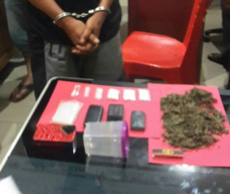 Pengedar Sabu di Lingkungan Sekolah Dasar di Tangkap Polres Dumai