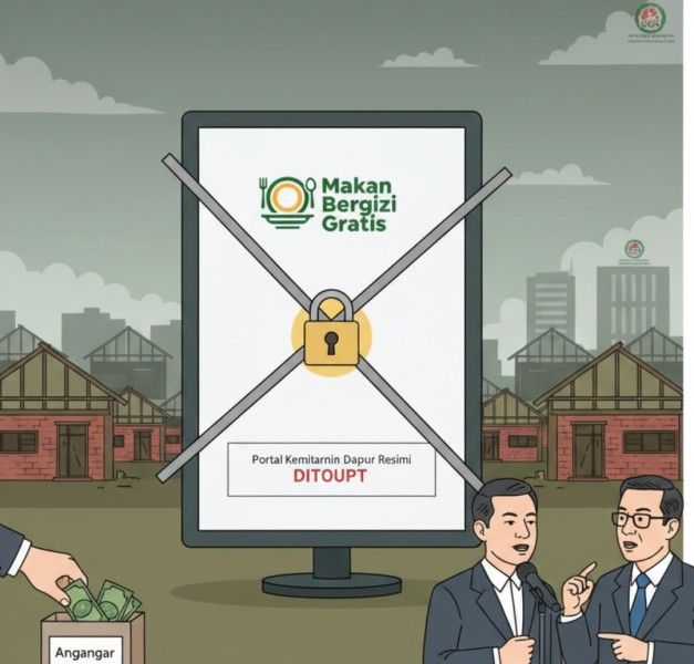 BGN Tutup Pintu Mitra MBG, Dugaan Pungli dan Penyimpangan Anggaran Menguat 