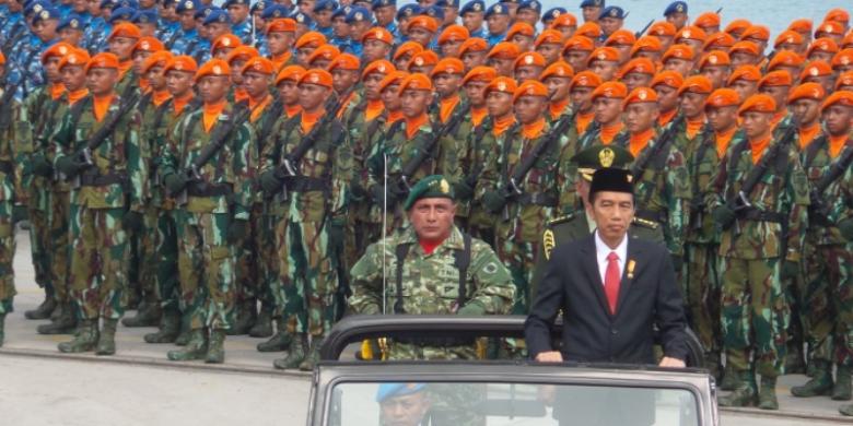 Jokowi Ingin TNI Disegani di Asia Timur