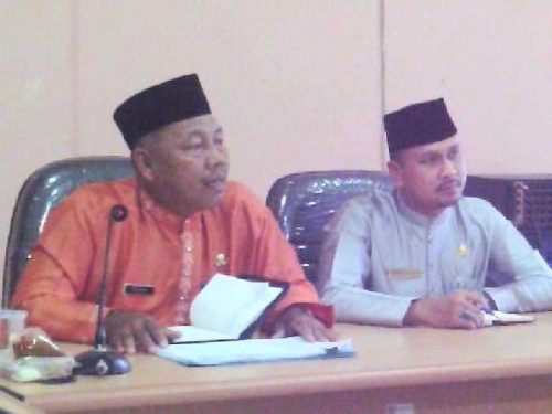 Upaya Percepatan Serapan APBD TA 2015, Ini yang Dilakukan Plt Camat Mandau