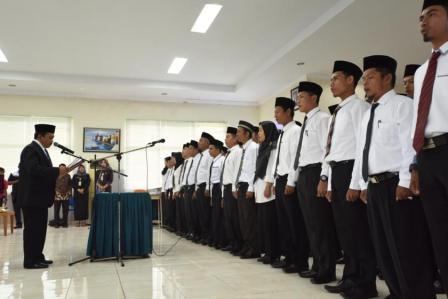 Panwascam se Kabupaten Kampar Resmi Dilantik