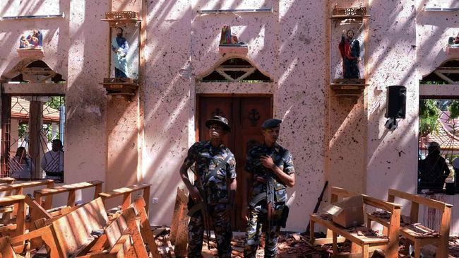Sri Lanka Rilis Nama Sembilan Pelaku Bom Paskah 