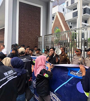 Desakan Mahasiswa Kasus Korupsi di Inhu Harus Diambil Alih Kejati 