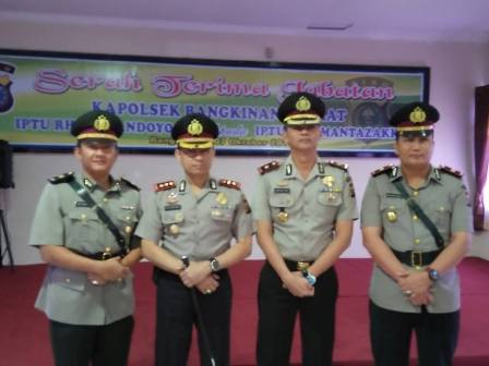 Polres Kampar Laksanakan Sertijab Kapolsek Bangkinang Barat 