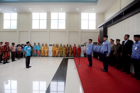 Pj. Bupati Jadi Inspektur Upacara Peringatan Sumpah Pemuda Kabupaten Meranti 