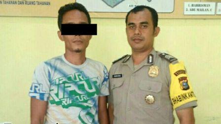 Polsek Tapung Hulu, Kampar Amankan Pelaku Pencabulan Anak