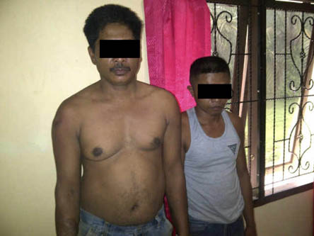 Dua Pencuri Sapi Ditangkap Warga di Pasar Tandun, Rohul 