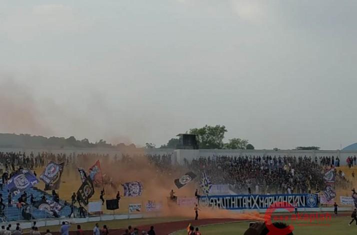 Babak Kedua Berakhir, PSPS Riau Kalah Lagi