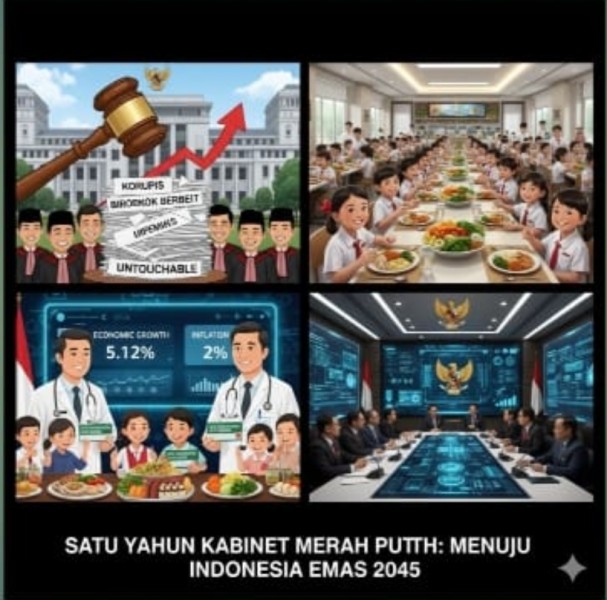 Satu Tahun Kabinet Merah Putih: Ujian Integritas, Keadilan Ekonomi, dan Jangkauan Program 