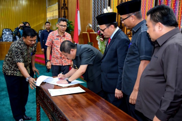 Estimasi APBD 2020 Rp3,82 Triliun Disahkan di Paripurna 