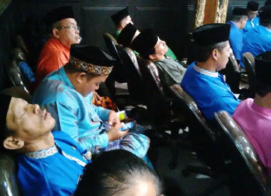 Paripurna HUT 232 Pekanbaru, Banyak Undangan Kompak Terlelap 