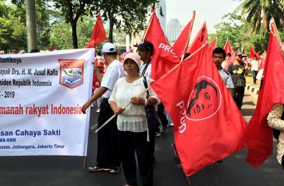 Projo Bubar Usai Jokowi Umumkan Prabowo Jadi Menteri